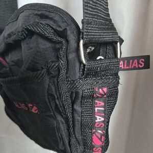 Alia Black Crossbody Bag